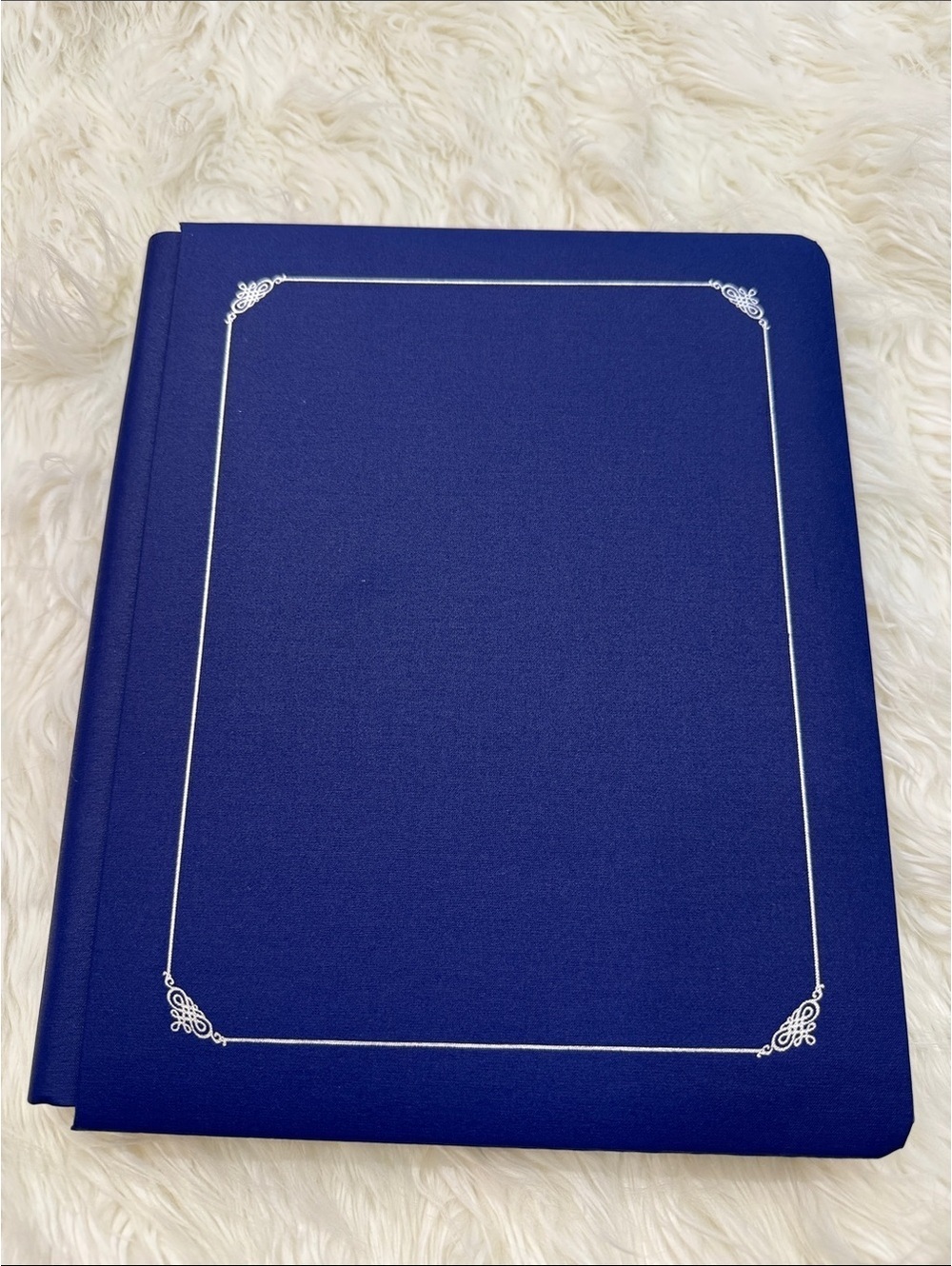 Creative Memories Blue Photo Album with 12x12 Pages